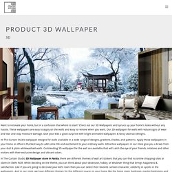 Buy 3D Wallpaper in Noida at Best Price - Thecurtainstudio