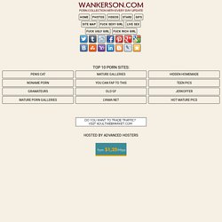 Wankerson.Com Don't Waste Your Time - Just Take Off Your Pants And Jerk Off!