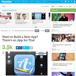 Want to Build a New App? There's an App for That, Too