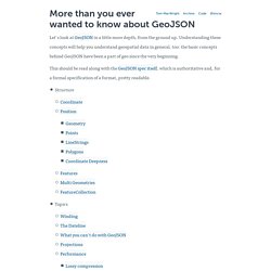 More than you ever wanted to know about GeoJSON - macwright.org