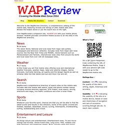 Wap Review - Mobile Web Directory