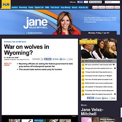 War on wolves in Wyoming