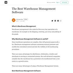 The Best Warehouse Management Software - Infomaze Elite - Medium