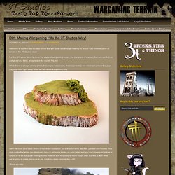 How to Make Wargaming Terrain - Rocky Hills — TableTop Terraformers - 3T-Studios