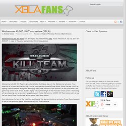 Warhammer 40,000: Kill Team review (XBLA