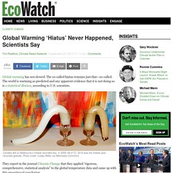 Global Warming 'Hiatus' Never Happened, Scientists Say
