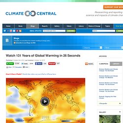 Watch 131 Years of Global Warming in 26 Seconds