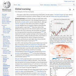 Global warming