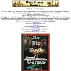 Warp Spawn Games