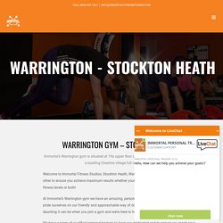 Warrington Fitness Classes Gym Personal Training