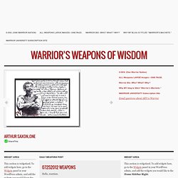 Warrior's Machete