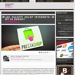 BAZINGA Designs Warszawa » Tutoriale » Jak założyć sklep internetowy za darmo?