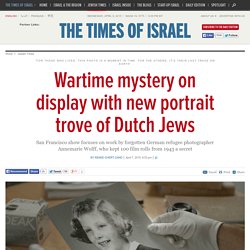 Wartime mystery on display with new portrait trove of Dutch Jews