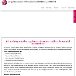 LG washing machine repairs service center Andheri in mumbai maharashtra