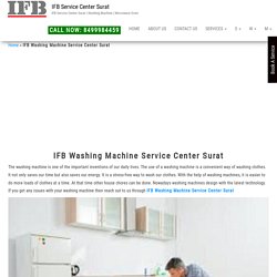 IFB Washing Machine Service Center Surat