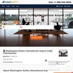 Cheap Flights to Washington Dulles International Airport (IAD) - FareCopy.com