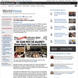 The Washington Post, occupied - BlogPost