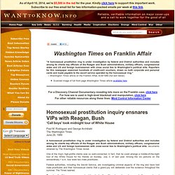 Washington Times on Franklin Case