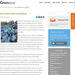 The e-Waste Issue in Australia - Greensense