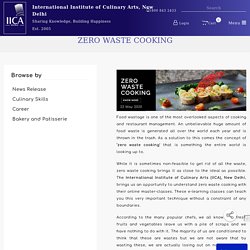 Zero Waste Cooking Classes by IICA