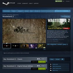 Wasteland 2 on Steam