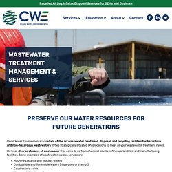 Wastewater Management in Ohio