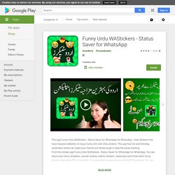 Funny Urdu WAStickers - Status Saver for WhatsApp