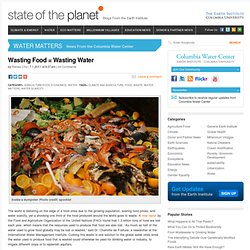 Wasting Food = Wasting Water