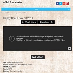 Watch Happy Death Day 2U 2019 Movie online