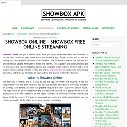 Watch Showbox Online