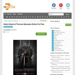 Game of Thrones (Link #2)