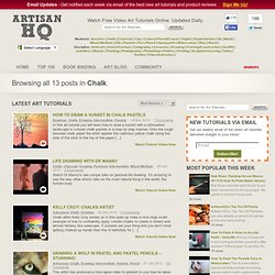 Watch Chalk Art Tutorials Online Artisan HQ