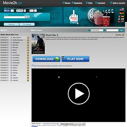 Watch World War Z Movie Online