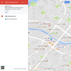 Water Damage Irvine – Google My Maps