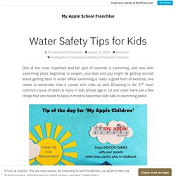 Water Safety Tips for Kids