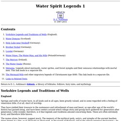 Water Spirit Legends 1