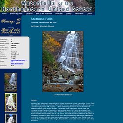 Arethusa Falls - Waterfalls of the Northeastern United States