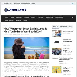 Waterproof Beach Bag In Australia