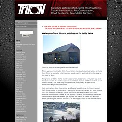 Triton News » Blog Archive » Waterproofing a historic building on the Scilly Isles