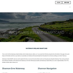 Waterways Ireland Smartcard - Safe Nights Ireland