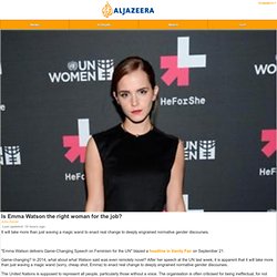 Is Emma Watson the right woman for the job?