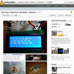 DIY Amp Hour Meter - Arduino