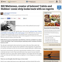 Bill Watterson, creator of beloved 'Calvin and Hobbes' comic str