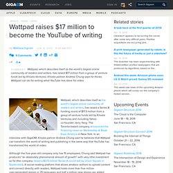 Wattpad raises $17 million to become the YouTube of writing