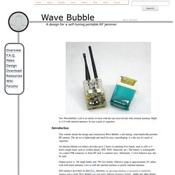 Wave Bubble