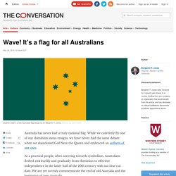 Wave! It's a flag for all Australians