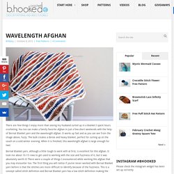Wavelength Afghan - B.hooked Crochet