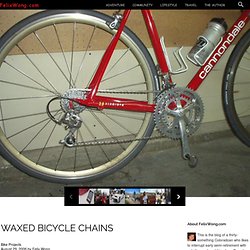 Waxed Bicycle Chains - FelixWong.com