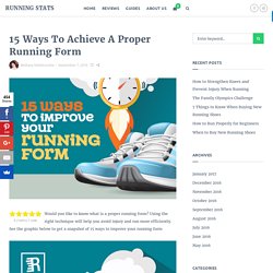 15 Ways To Achieve A Proper Running Form