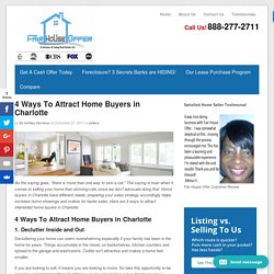 4 Ways To Attract Home Buyers in Charlotte – Sir Ashley Harrison Attorney